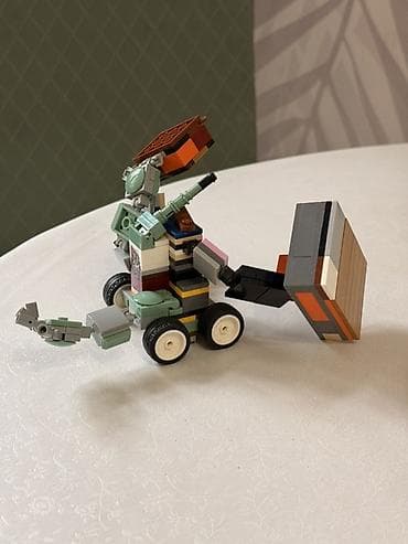 робот окон: Самодельная модель из LEGO: мобильный робот на колесах - Авторская — 3