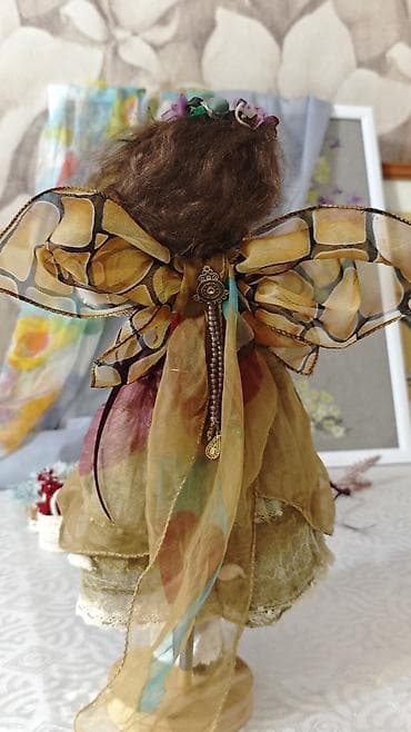 сколько стоит кукла лабубу: Авторская кукла-фея на подставке Кукла из запекаемого полимерной — 5