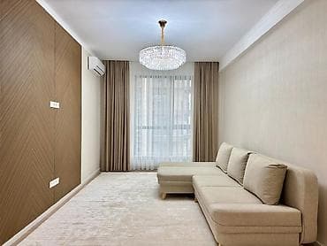 7 мкр: 2 комнаты, 82 м², Элитка, 7 этаж, Дизайнерский ремонт — 1