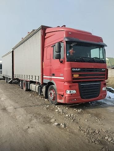 105 даф: Тягач, DAF, 2012 г., Тентованный — 2