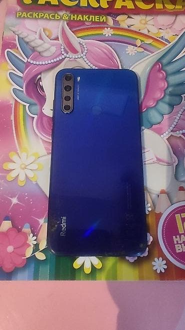 pixel pro: Redmi, Redmi Note 8T, Б/у, 128 ГБ, цвет - Синий, 1 SIM, 2 SIM — 3