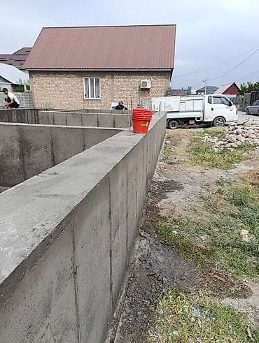 стройка каракол: Үйдү нөлдөн чатырга чейин куруп беребиз. ✔️ Фундамент ✔️ Сейсмопояс ✔️ — 9