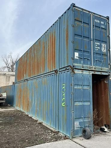 Морские контейнеры 40 футов (HC) - Тип: стальные морские контейнеры