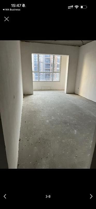 107: 1 комната, 55 м², Кок-Жар мкр 107 серия, 9 этаж, ПСО (под самоотделку) — 6