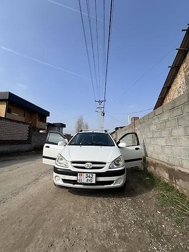 атбашы авто: Hyundai Getz: 2007 г., 1.2 л, Кол менен иштөөчү, Бензин, Хетчбек — 4