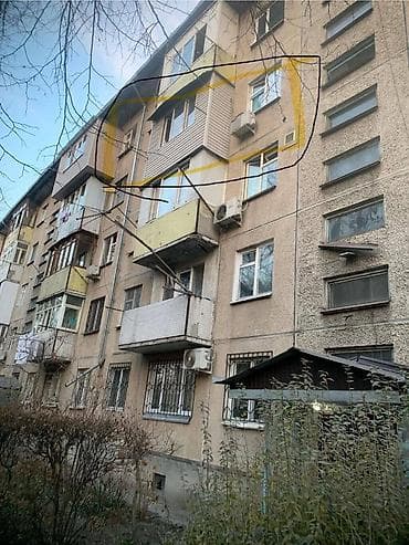 3 комнаты, 60 м², 104 серия, 4 этаж, Косметический ремонт