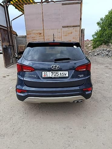 вис 2345: Hyundai Santa Fe: 2018 г., 2.4 л, Автомат, Бензин, Кроссовер — 4