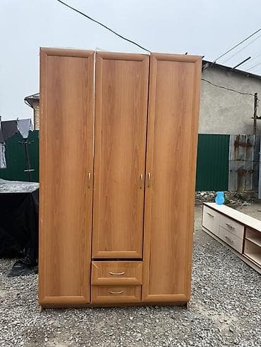 Шифоньер, шкаф для одежды, Прямой, ЛДСП