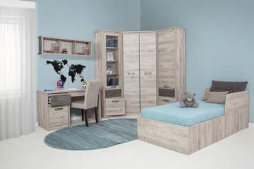 односпалка кровати: Кровать односпальная Джаз, Каштан найбори Светлый, Анрэкс (Беларусь) — 10