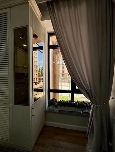 Квартиры: 4 комнаты, 130 м², Ак-Кеме (старый аэропорт) Элитка, 2 этаж, Дизайнерский ремонт — 8