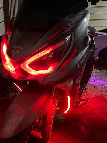 gilera runner: Скутер Astone Racing (серый, тюнинг подсветки) обмен интересует на — 3