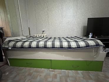 односпальные кровати для подростков: Продаю надежную и функциональную кровать-полуторку. Отличный вариант — 1