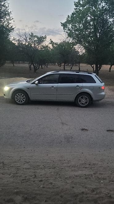 форестер sf: Mazda 6: 2003 г., 2.2 л, Автомат, Газ, Универсал — 1