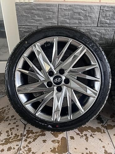 bbs 15: Литые Диски R 19 Hyundai, Комплект, отверстий - 5, Б/у — 4