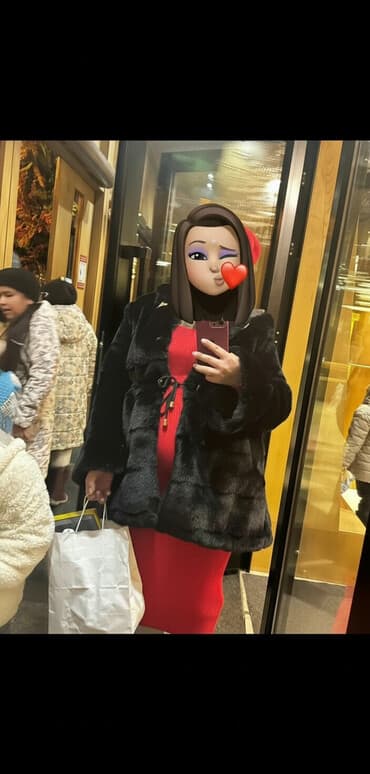 Шуба в хорошем состоянии