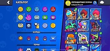brawl stars: Аккаунт Brawl Stars Основное: - Трофеи: 78 844 (рекорд 78 845) - Путь — 7