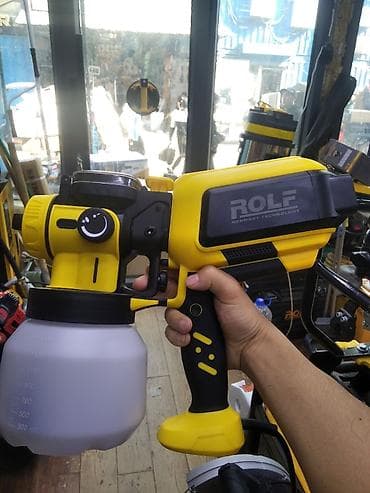 краскораспылитель: Электрический краскопульт, В наличии — 1