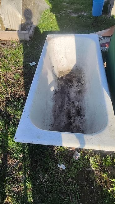 бочка емкость: Ванна, Прямоугольная, Материал: Чугун, Размер: 170 x 75 см — 2