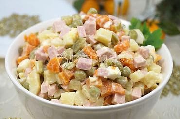 Приготовим салаты:Оливье-500с/кг,фунчеза с мясом и