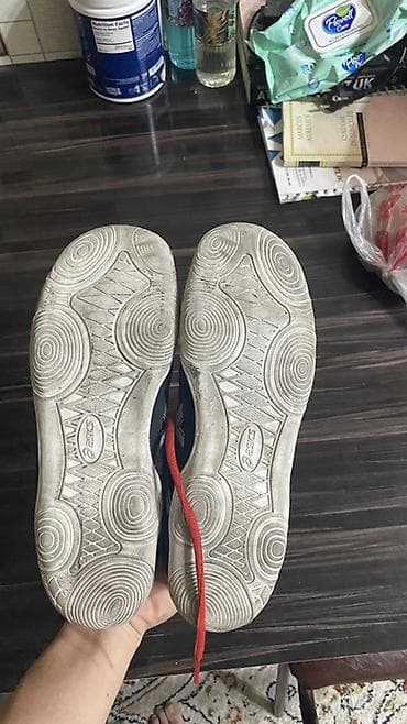 ecco 42: Мужские кроссовки, 42, Asics, Б/у, цвет - Черный, Самовывоз — 5