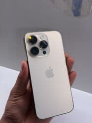 телефон старый: IPhone 14 Pro, Б/у, 256 ГБ, Золотой, Зарядное устройство, Чехол, 100 % — 2