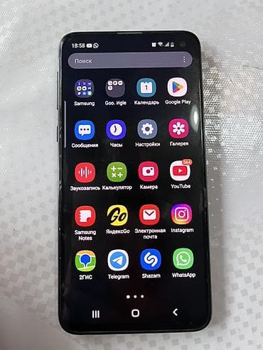 микрофон для съемки видео на телефон: Samsung Galaxy S10e, Б/у, 128 ГБ, цвет - Черный — 2