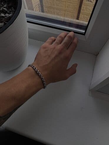 Спецодежда: 🌀 Шикарный браслет из серебра с плетением «Бисмарк» 💎 Станет стильным — 2