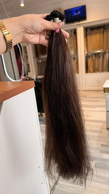 Натуральные волосы для наращивания. Азиятские волосы 60 см 100 гр at lalafo.kg Натуральные волосы для наращивания. Азиятские волосы 60 см 100 гр