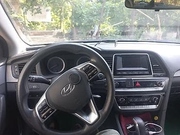 carplay android: Hyundai Sonata — интерьер и оснащение рестайлинг - Руль — 4