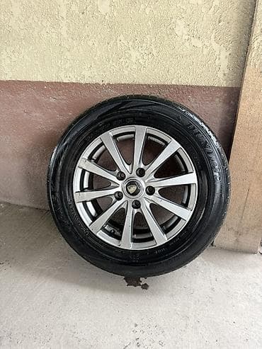 Шины и диски: Колеса в сборе 195 / 65 / R 15, Лето, Б/у, Комплект, Легковые, Литые, отверстий - 5 — 1