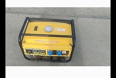 продажа генераторов бу: Бензиновый генератор TONGYUN 5500 - Однофазный генератор переменного — 1