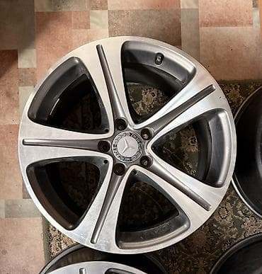 мерс диска 18: Литые Диски R 18 Mercedes-Benz, Комплект, отверстий - 5, Б/у — 4
