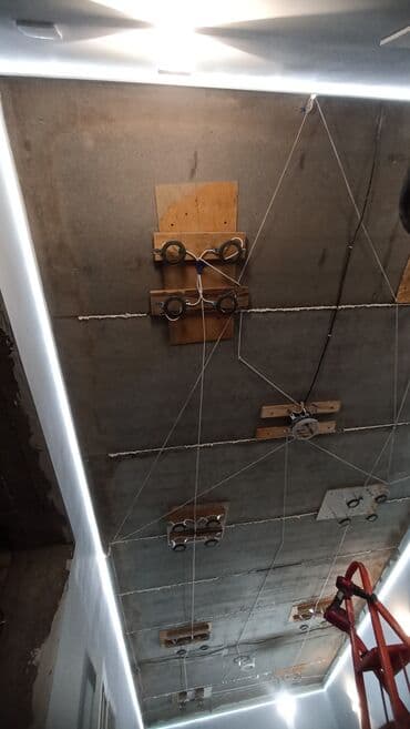 потолок гипсокартон: Натяжной потолок Глянцевое, Матовое, 3D потолки Бесплатная консультация, Монтаж, Демонтаж — 25