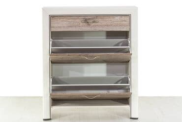 шкафчик для обуви: Тумба и подставка для обуви, Новый, МДФ, В рассрочку, Бесплатная доставка — 2