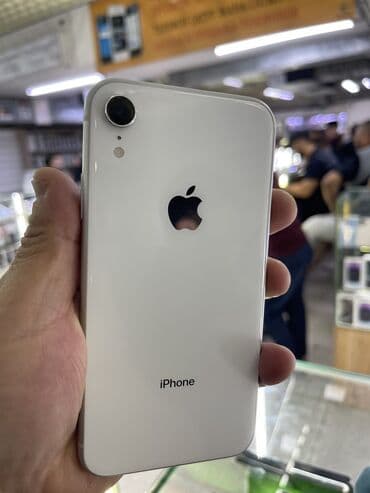 IPhone Xr, Б/у, 128 ГБ, Белый at lalafo.kg IPhone Xr, Б/у, 128 ГБ, Белый