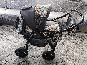 другие товары: Детская коляска универсальная (люлька/прогулка) с яркими вставками — 2