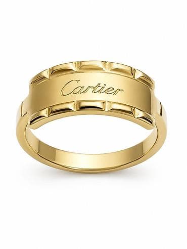для карт: Кольцо «Cartier» из желтого золота 585 Артикул: 29517 Материал — 1