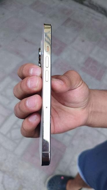 iphone 13 pro max ош: IPhone 13 Pro, Б/у, 128 ГБ, Золотой, Чехол, 82 % — 2