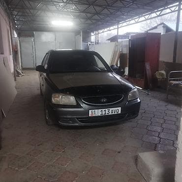 хундай аккент: Hyundai Accent: 2003 г., 1.5 л, Механика, Бензин, Седан — 4