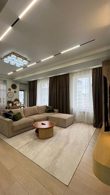 elegance stroy: 2 комнаты, 78 м², Элитка, 12 этаж, Дизайнерский ремонт — 1