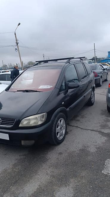 автомобиль daewoo nubira: Opel Zafira: 2001 г., Механика, Дизель, Минивэн — 2