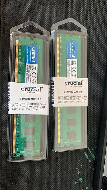hyperx cloud ii: Оперативная память (RAM) для ПК, Новый, Crucial, 16 ГБ, DDR4, 3200 МГц — 1