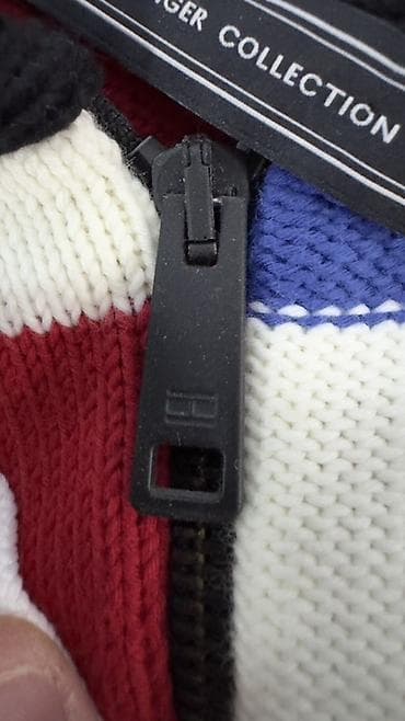 Толстовки: Мужская толстовка, L, Tommy Hilfiger, Новый, цвет - Красный, Самовывоз — 3