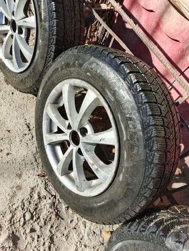 шина центр ош: Дөңгөлөктөр монтажда 175 / 70 / R 14, Колдонулган, тешиктери - 4 — 1