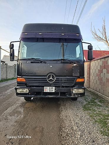 мини кран манипулятор: Эвакуатор, Mercedes-Benz, Сдвижная — 2