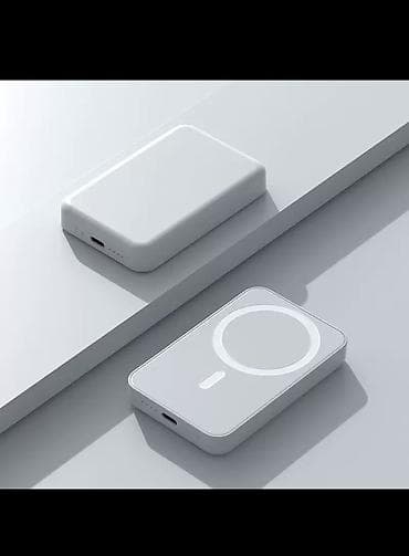 magsafe powerbank: MagSafe магнитный беспроводной внешний аккумулятор - Компактный — 1