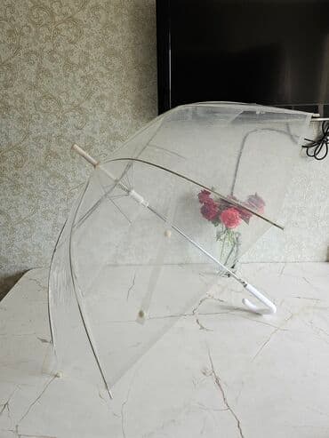 зонт от дождя: Зонт, Зонт-трость, Механический, Б/у, Унисекс — 6