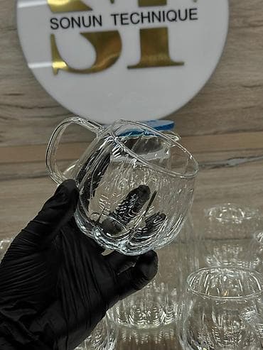 Стаканы: Набор для напитков DIAMONDS, 1 сет (арт. GPH-003/L7) Состав: - — 3