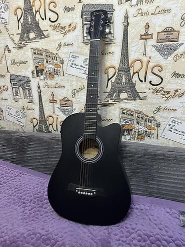 Акустическая гитара Dastan, форма корпуса дредноут с вырезом