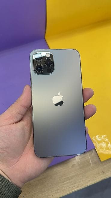 iphone xs цена бишкек: IPhone 12 Pro, Колдонулган, 256 ГБ, 83 % — 1